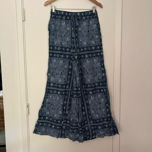 Spell Navy Floral Pants